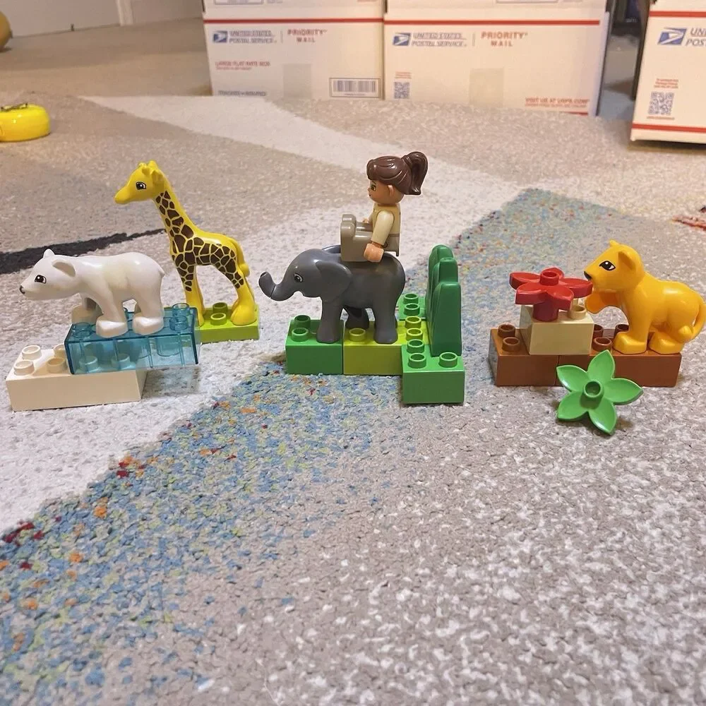 LEGO DUPLO 4962 Baby Zoo Complete Set Animals Figures No Instructions 2005 - Picture 2 of 3